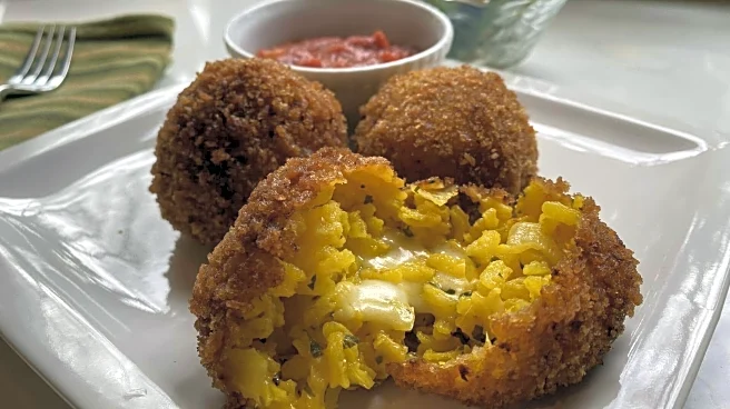 How to make the Italian snack arancini?