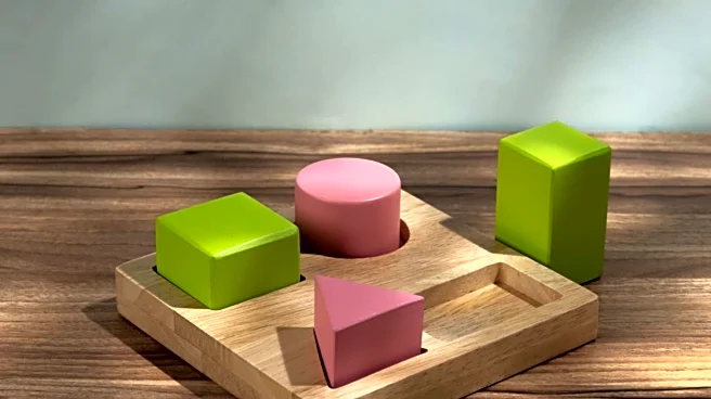 Geometric wooden block mobiles can really transform your space!