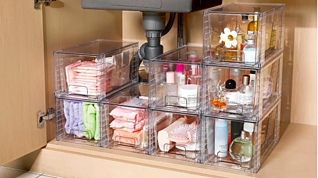 Transform your space with acrylic home organizers