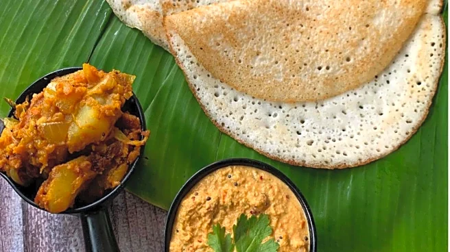 Have you tried these toppings on a South Indian crepe?