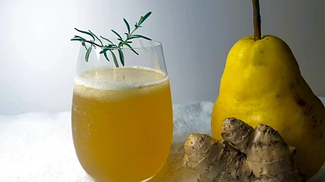 Pear and ginger make for a magnificent combo!
