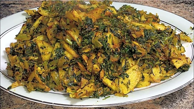 Why not try taro and fenugreek for dinner?