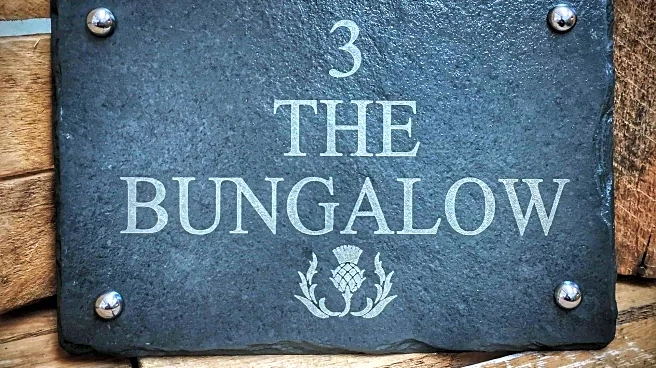 These slate nameplate styles are perfect for your doorstep