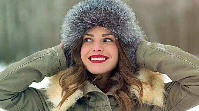 Winter style: How to pair parkas with dresses