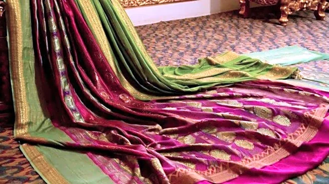 Winter fashion: How to slay in chiffon sarees