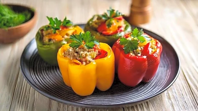 Quick and healthy: Stuffed capsicum cups
