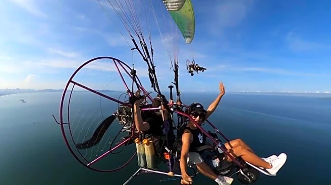 What exactly is tandem paramotoring?