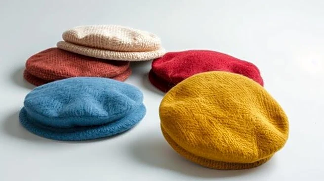 How to pair wool berets with dresses