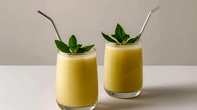 5-minute mango and mint smoothie recipe