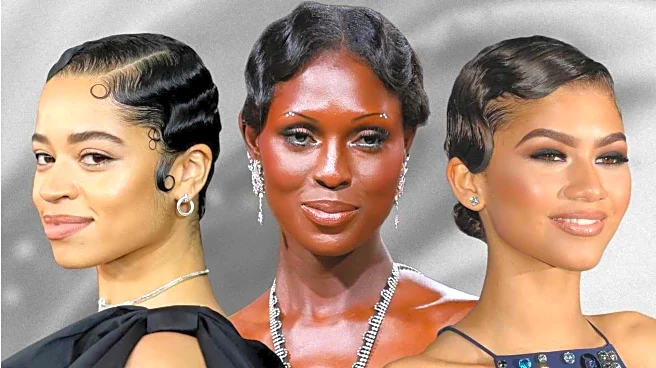 For your elegant winter look, try finger wave hairstyles