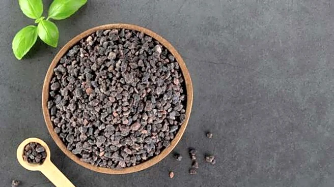 How to use black salt in vegetarian dishes