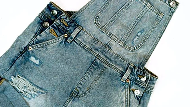 What to wear with tweed dungarees