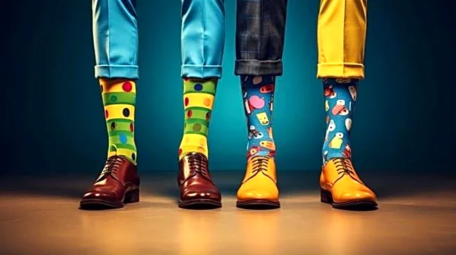 Flaunt your tie-dye socks with these outfits