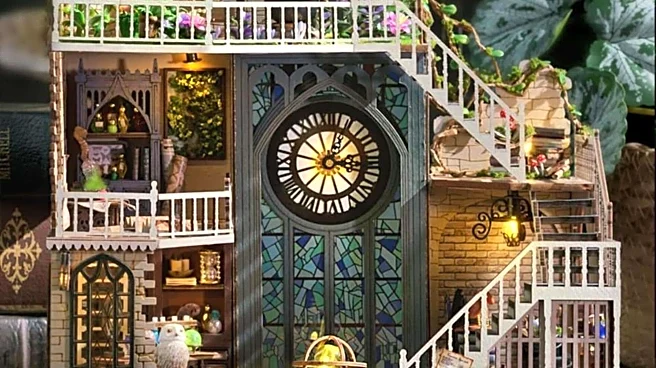 Revamp those boring shelves with miniature clocks