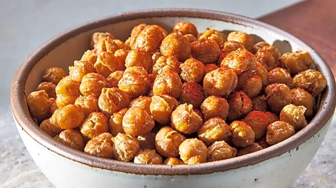 Why nutritionists recommend roasted chickpeas as snacks