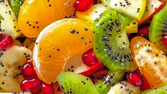 Kiwi and poppy seeds? Wow, that's an interesting combo!