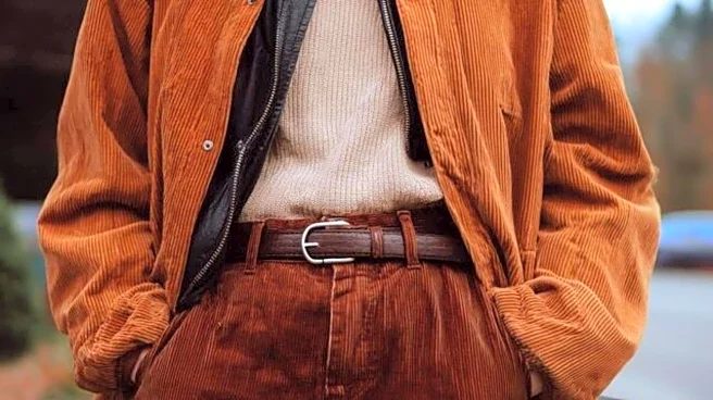 For that chic winter look, try micro-cord pants