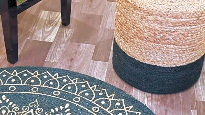 Home decor experts recommend ways to use jute poufs