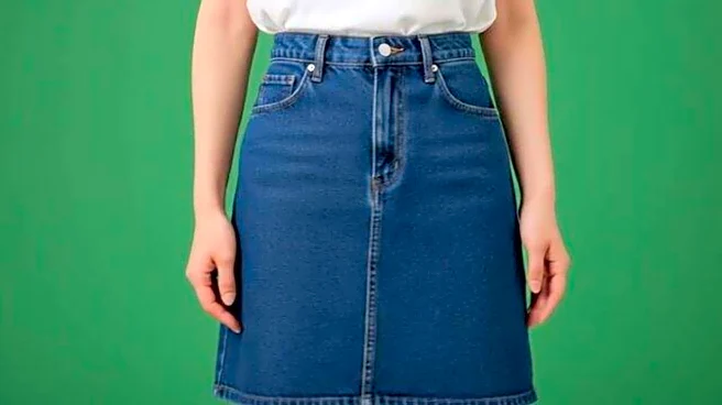 How to style fleece-lined denim skirts