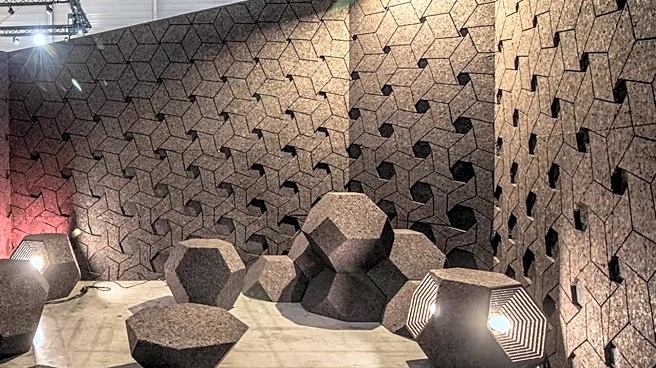 Decor experts are going gaga about geometric cork panels