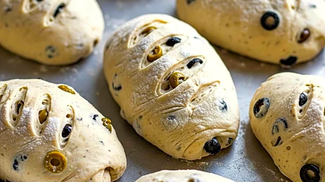 These Greek baked olive snacks are pure love!
