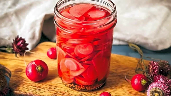 When in Hungary, taste these pickled radish snacks