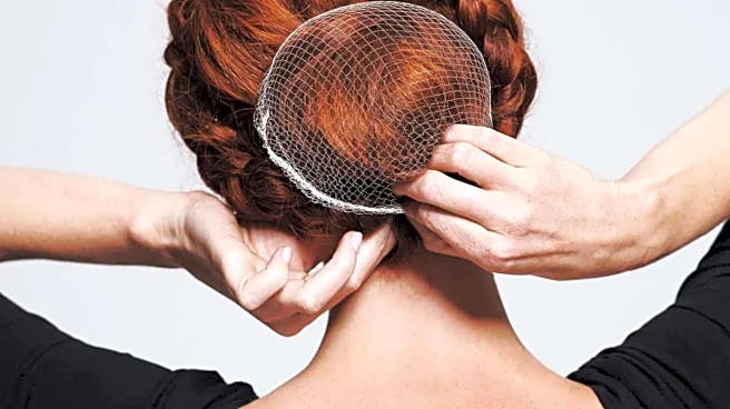 Use invisible hairnets on your updos for that flawless look!