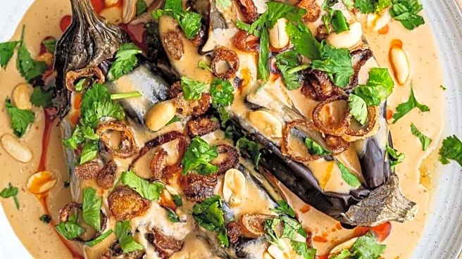 Eggplant and roasted peanuts can produce some really yummy dishes!