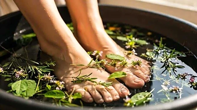 5 relaxing herbal foot baths to try at home