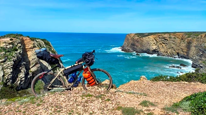 This coastal stretch in Portugal is every cyclist's dream!