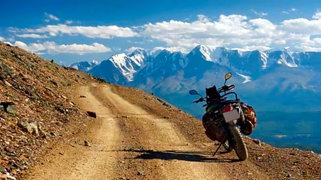 Explore Madagascar's stunning landscapes on a motorbike