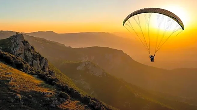 Paragliding in Africa: Mountains with breathtaking views