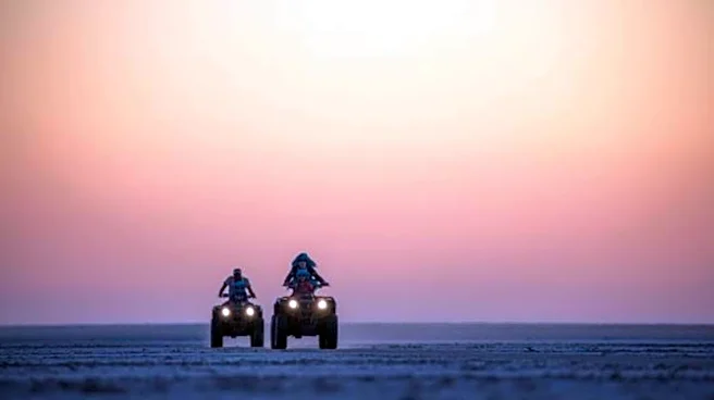Quad biking across salt pans: An unforgettable adventure