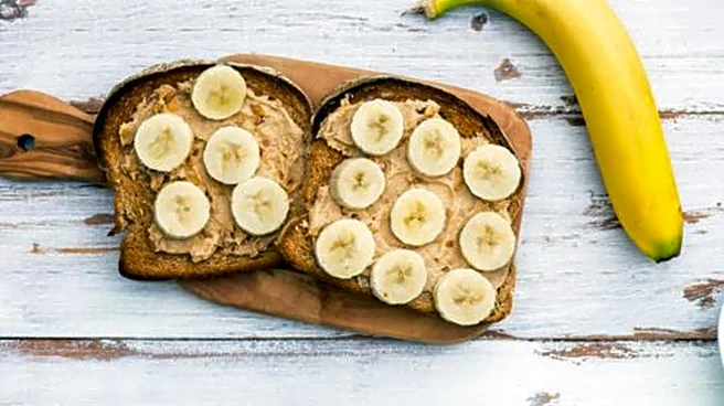 Banana and rye crispbread: 5-minute recipe