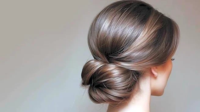 Need a quick hairstyle? Try a chignon
