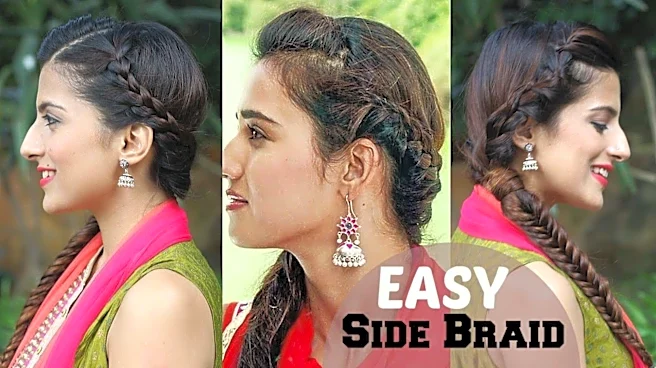 Look effortlessly chic with these side-braid hairstyles