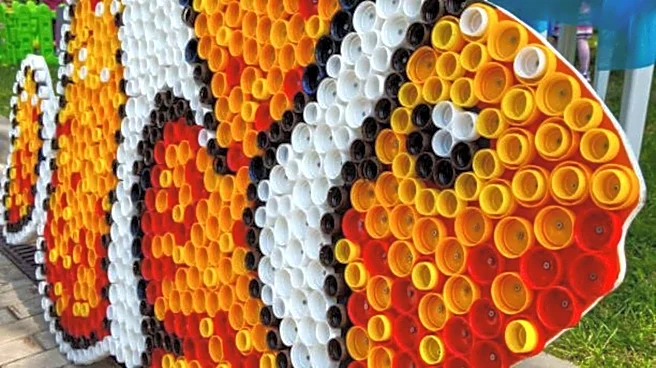 How to repurpose waste materials into art