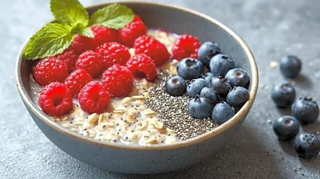 Want glowing skin? Start your day with berry oats