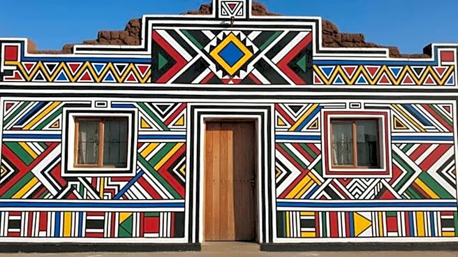 Ndebele wall art: Techniques and evolution