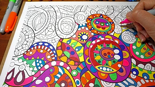 Coloring books: A simple way to de-stress