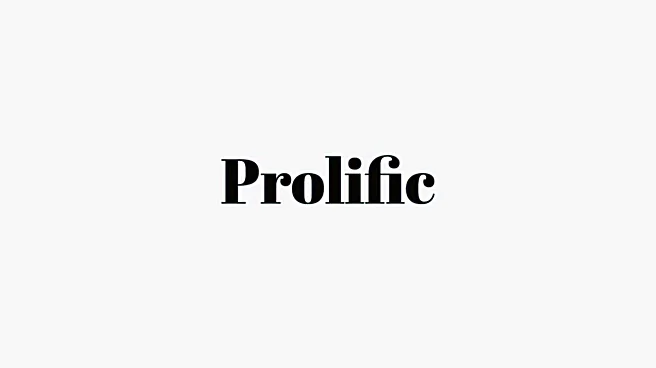 Word of the Day: Prolific