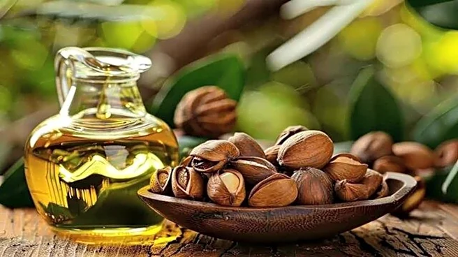 What is manketti nut oil?