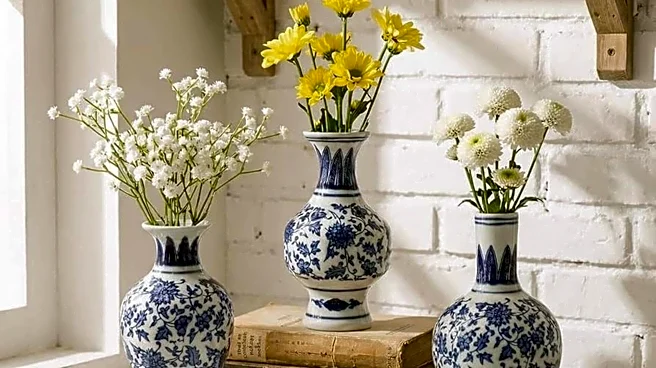 Use classic vases to add charm to your space