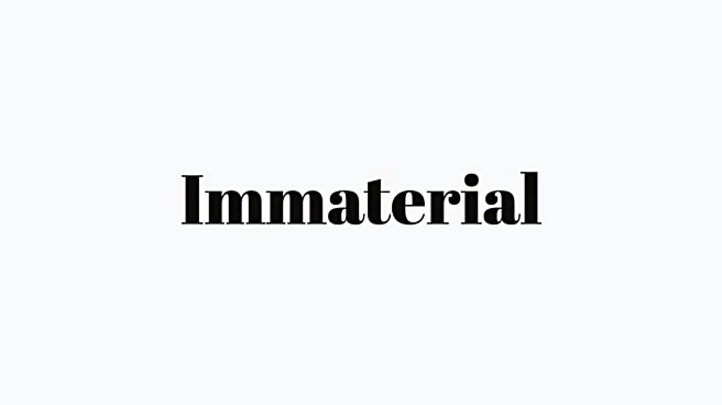 Word of the Day: Immaterial