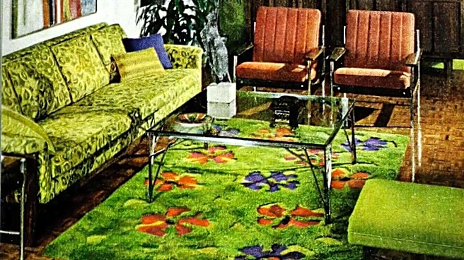 Blend retro-bohemian decor elements to create a vibrant space