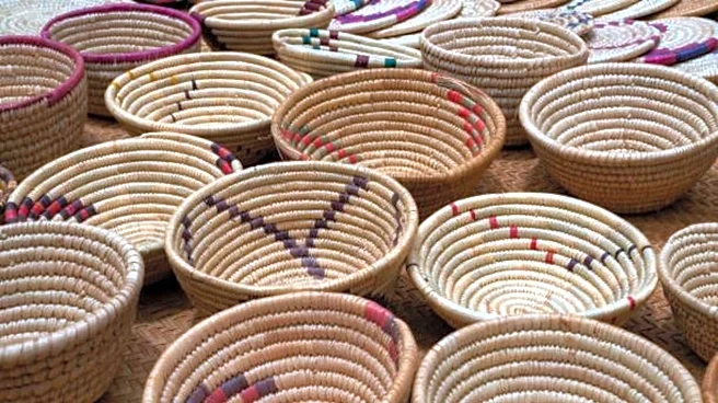 How artisans are repurposing plastic waste into baskets