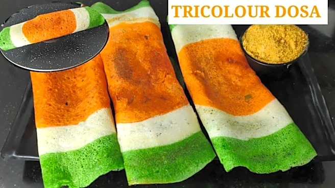 How to make tiranga dosa at home