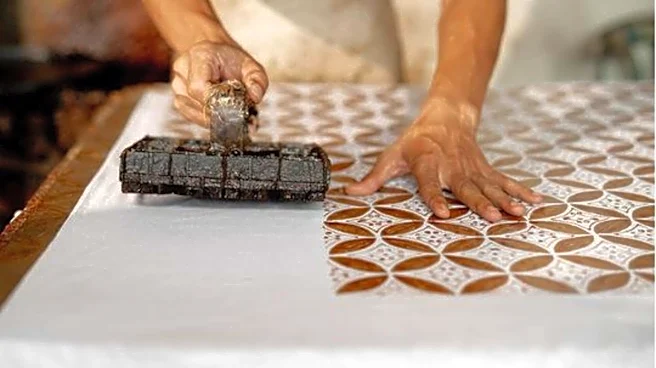 Fabric stamping: A beginner's guide to textile art