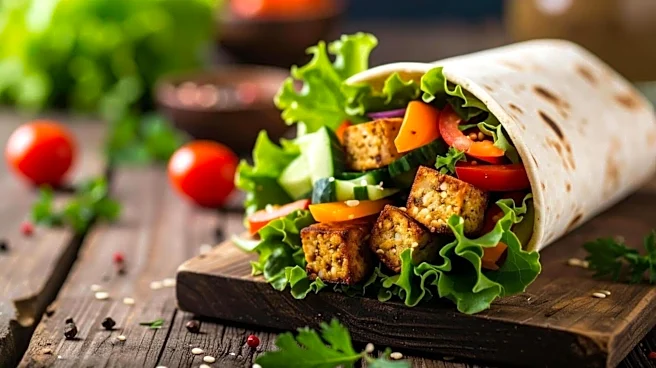 Busy mornings? This tofu wrap saves the day