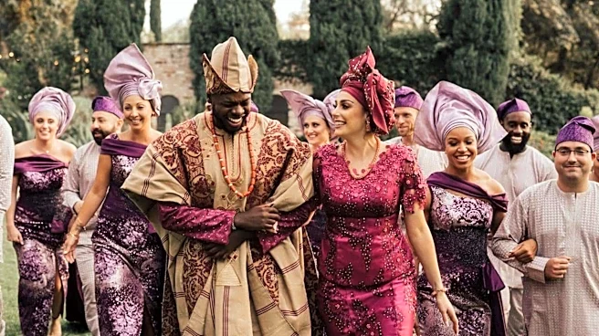 These Nigerian wedding processions are so interesting!